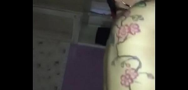  Cute italianLatina brunette teenie tattoed girl fuck